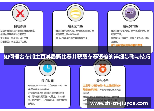 如何报名参加土耳其最新比赛并获取参赛资格的详细步骤与技巧